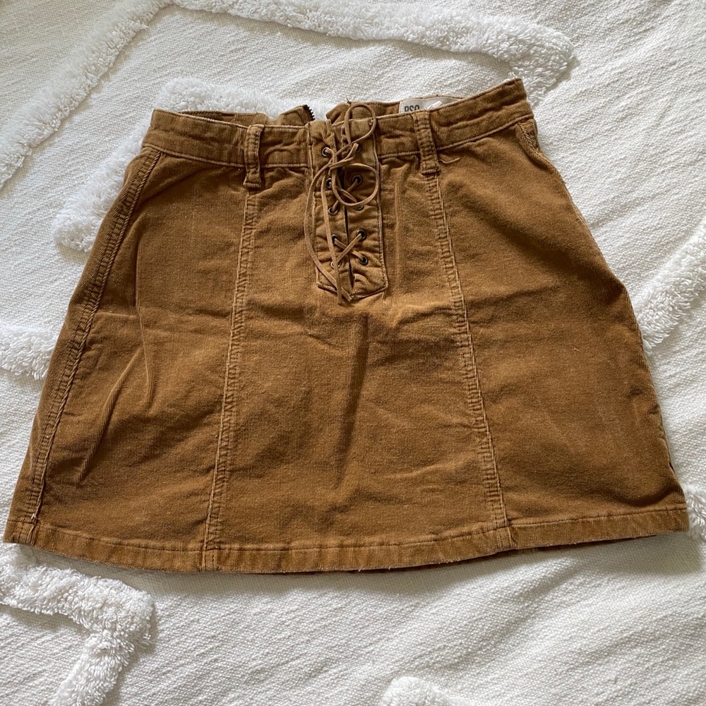 Corduroy skirt